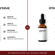 IROPRIME – Advanced Iron Drops for Rapid Absorption & Energy Recovery