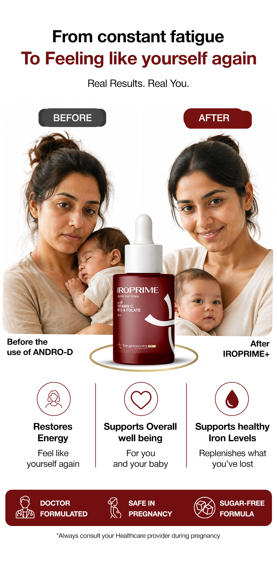IROPRIME – Advanced Iron Drops for Rapid Absorption & Energy Recovery