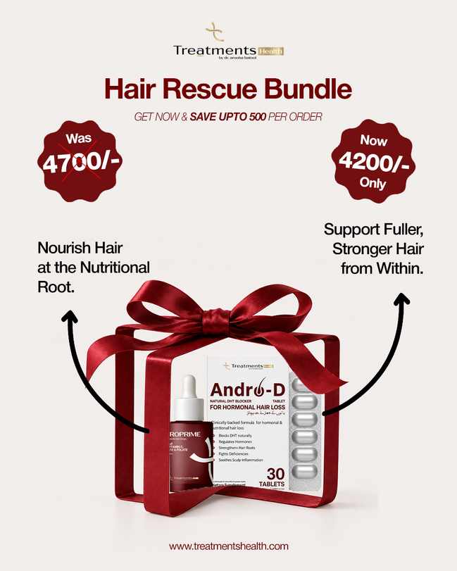 HAIR RESCUE BUNDLE - IROPRIME  & ANDO-D