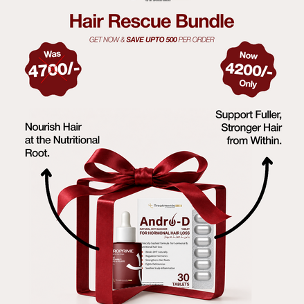 HAIR RESCUE BUNDLE - IROPRIME  & ANDO-D