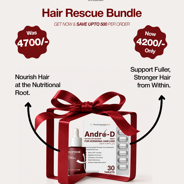 HAIR RESCUE BUNDLE - IROPRIME  & ANDO-D