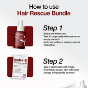 HAIR RESCUE BUNDLE - IROPRIME  & ANDO-D