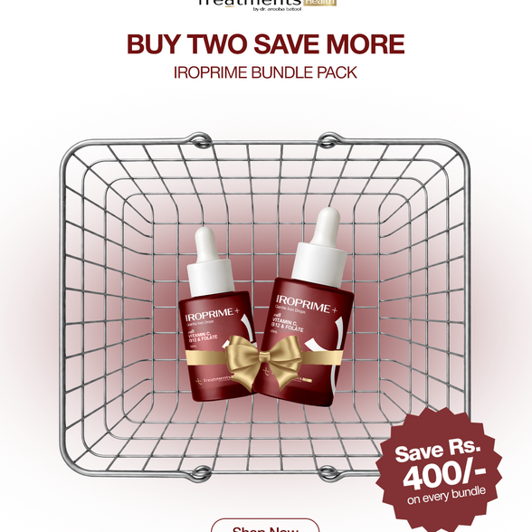 PACK OF 2 IROPRIME  – Advanced Iron Drops for Rapid Absorption & Energy Recovery