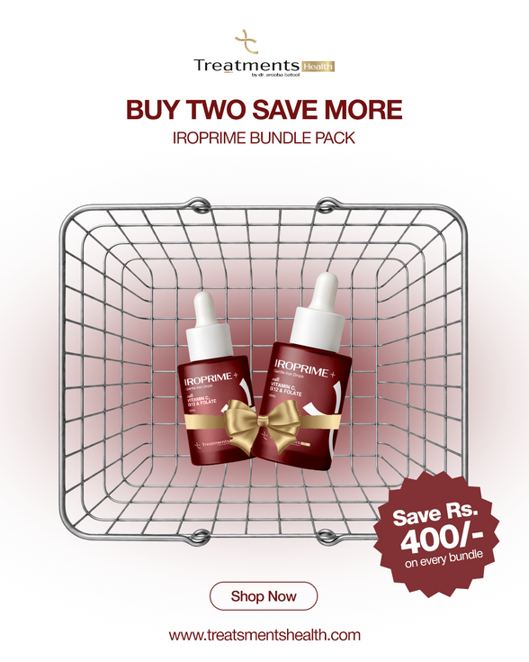 PACK OF 2 IROPRIME + – Advanced Iron Drops for Rapid Absorption & Energy Recovery