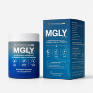 MGLY - 60 Soffgels of Premium Magnesium Glycinate with Vitamin D3 & Vitamin K2
